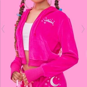 Aries Cropped Hoodie